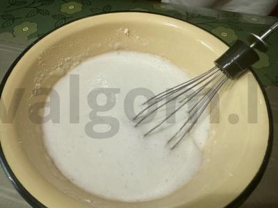 Blynai su suluguni sūriu Žingsnis 3