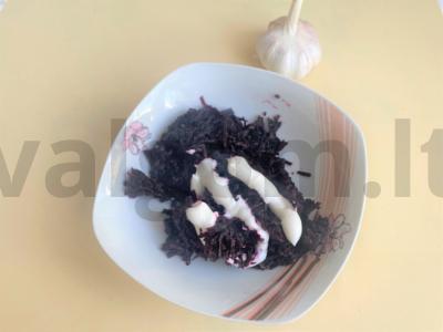 Burokėlių salotos su saulėgrąžų sėklomis Žingsnis 1