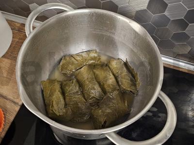 Sultinga dolma su vištienos faršu Žingsnis 5