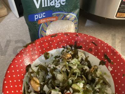 Salotos su jūros gėrybėmis ir ryžiais Žingsnis 4