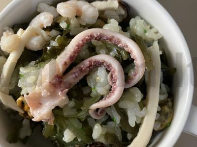 Salotos su jūros gėrybėmis ir ryžiais Žingsnis 5