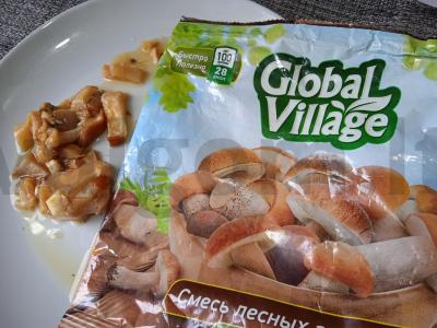 Grybų ir pievagrybių tyrės sriuba Žingsnis 1