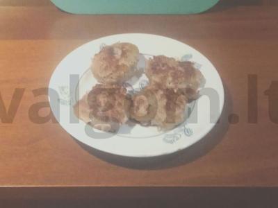 Namų kotletai su česnaku ir svanų druska Žingsnis 5