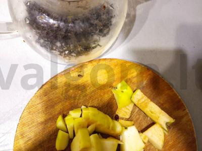 Obuolių arbata Žingsnis 1