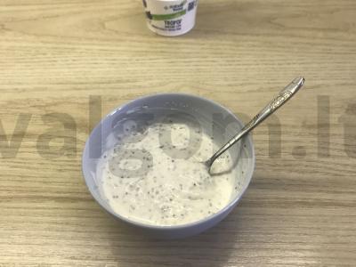 Varškės pudingas su chia sėklomis Žingsnis 3