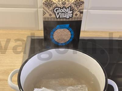 Perlovka su jautiena ir prieskoniais Žingsnis 1