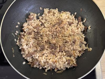 Perlovka su jautiena ir prieskoniais Žingsnis 5