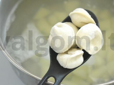 Bulvių sriuba su koldūnais per 30 minučių Žingsnis 4