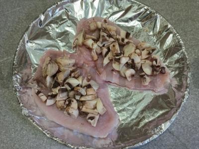 Indėnų steikai, kepti su šampinjonais ir alyvuogėmis Žingsnis 3