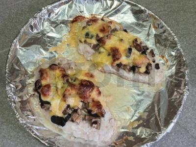 Indėnų steikai, kepti su šampinjonais ir alyvuogėmis Žingsnis 7