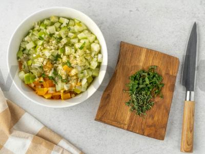 Antis, įdaryta prieskoninėmis vaisių Žingsnis 3