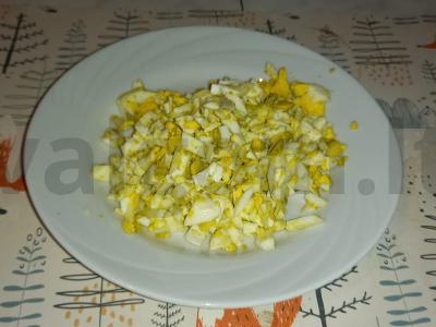 Salotos su burokėliais ir jūros kopūstais Žingsnis 1