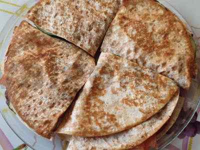 Trikampiai iš lavašo pusryčiams Žingsnis 9