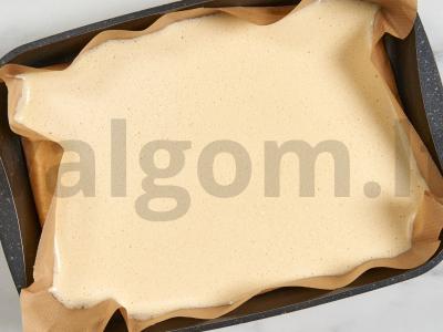 Kiaušinių ritinys su sūriu ir špinatais Žingsnis 5