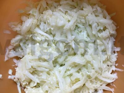 Cukinijų blynai su grikių miltais Žingsnis 4