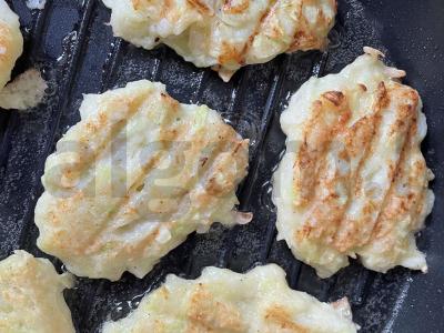 Cukinijų blynai su grikių miltais Žingsnis 8