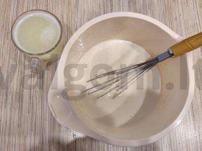 Blynai ant pieno išrūgų su vanilinu Žingsnis 5