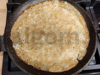 Blynai ant pieno išrūgų su vanilinu Žingsnis 7