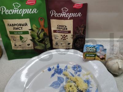 Šči su kiauliena ir salierais Žingsnis 8