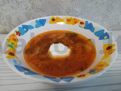 Šči su kiauliena ir salierais pagrindine nuotrauka