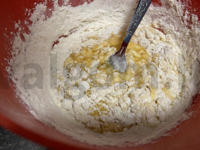 Elastinga tešla naminei makaronams Žingsnis 3