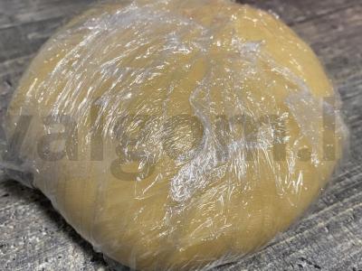 Elastinga tešla naminei makaronams Žingsnis 5