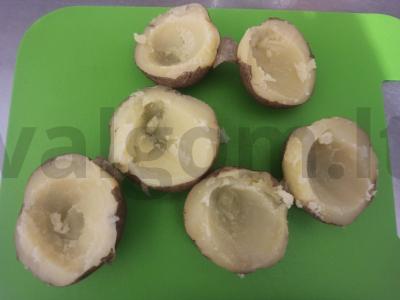 Bulvės su sūrio įdaru Žingsnis 3