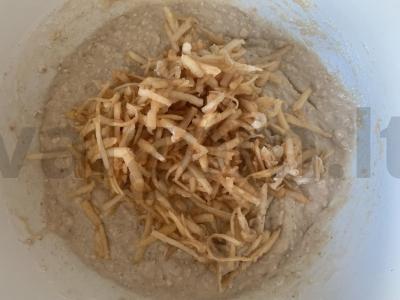 Kefyro keksiukai su avižiniais dribsniais ir obuoliais Žingsnis 5