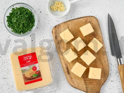 Sūrio pampuškos Žingsnis 1