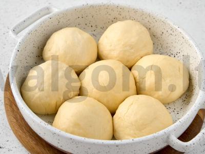 Sūrio pampuškos Žingsnis 3