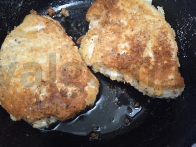 Kiaulienos šnicelis, keptas panko džiūvėsėliuose Žingsnis 5