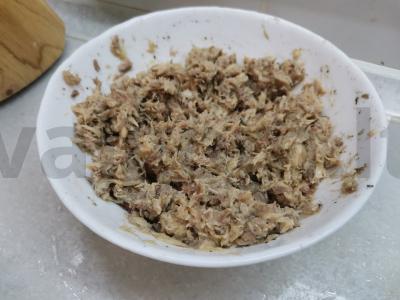 Salotas „Mimoza“ su varške Žingsnis 4