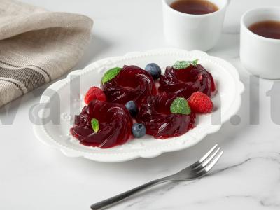 Vyšnių sulčių želė pagrindine nuotrauka