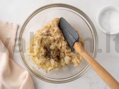 Krevetės iš kalmarų su džiūvėsėliais Žingsnis 6