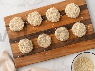 Krevetės iš kalmarų su džiūvėsėliais Žingsnis 7