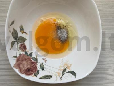 Žuvis tešloje per 35 minutes Žingsnis 2