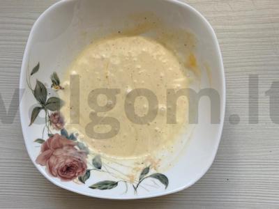 Žuvis tešloje per 35 minutes Žingsnis 4