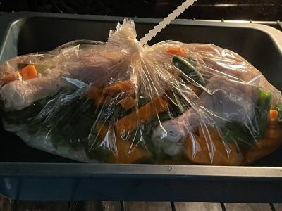 Ryžiai su vištiena ir žaliąja pupelių ankštimi Žingsnis 5