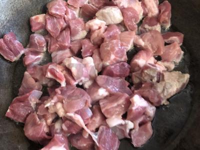 Kumpis su daržovėmis ir žolelėmis vakarienei Žingsnis 2