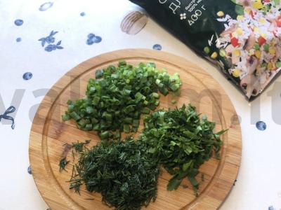 Kumpis su daržovėmis ir žolelėmis vakarienei Žingsnis 4