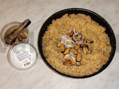 Ryžiai su jūros gėrybių kokteiliu ir Tom Yum makaronais Žingsnis 6