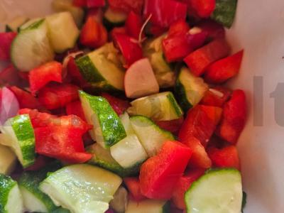 Vasaros salotas „Mano džiaugsmas“ Žingsnis 3