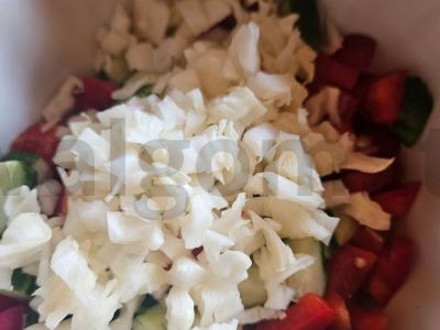 Vasaros salotas „Mano džiaugsmas“ Žingsnis 4