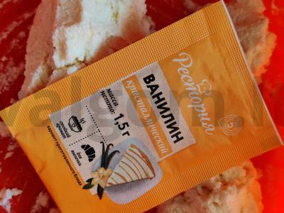 Vaniliniai varškėčiai su kondensuotu pienu Žingsnis 2