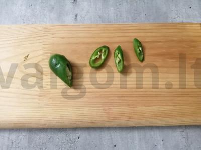 Sūdyti agurkai „Aštrūs“ Žingsnis 2