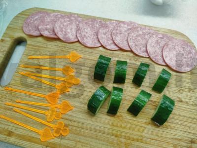 Sūrio skamorca kanapė Žingsnis 1