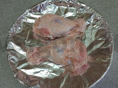 Kalakutų pečių kefyro-tomato marinate su bulvėmis Žingsnis 6