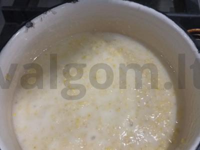 Pšenių košė su kokosų pienu Žingsnis 5