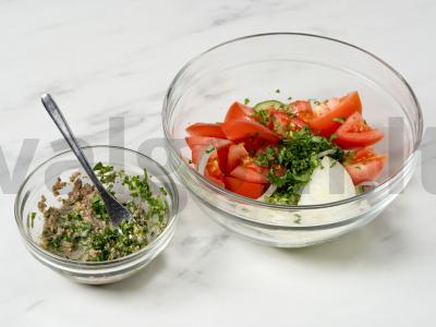 Gruziniškas salotas Žingsnis 5