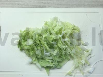 Salotas su stracciatella Žingsnis 2